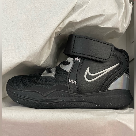 Nike Other - FREE SHIPPING : EUC toddler kyrie infinity black/metallic silver 7C